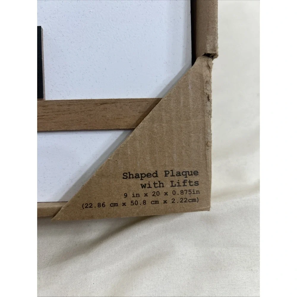 Laundry Schedule Shaped Plaque Sign With Lifts 9